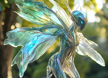 Glass fairy